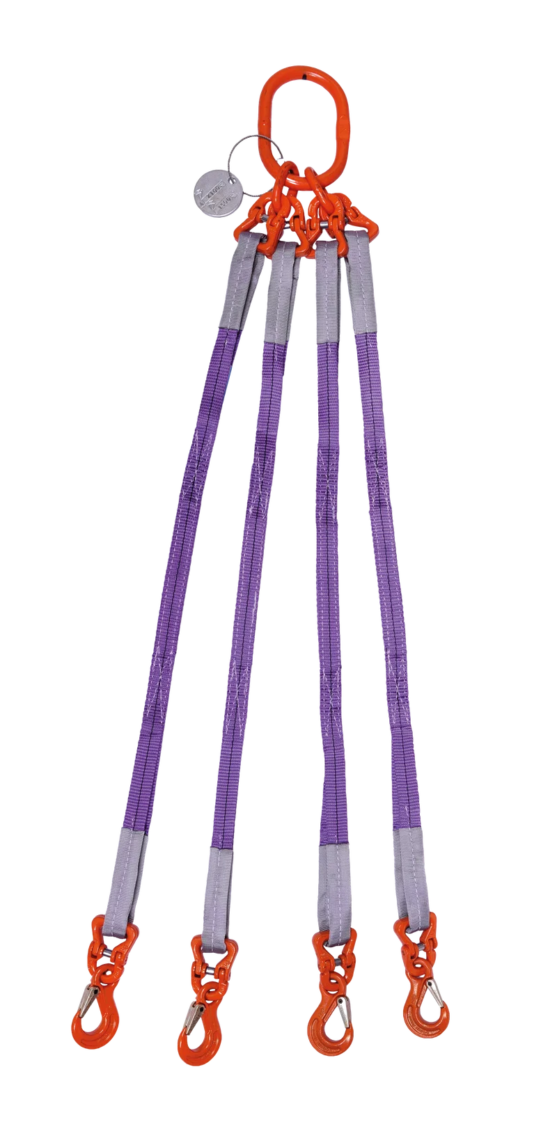Conjunto de lingas de 3 e 4 braços